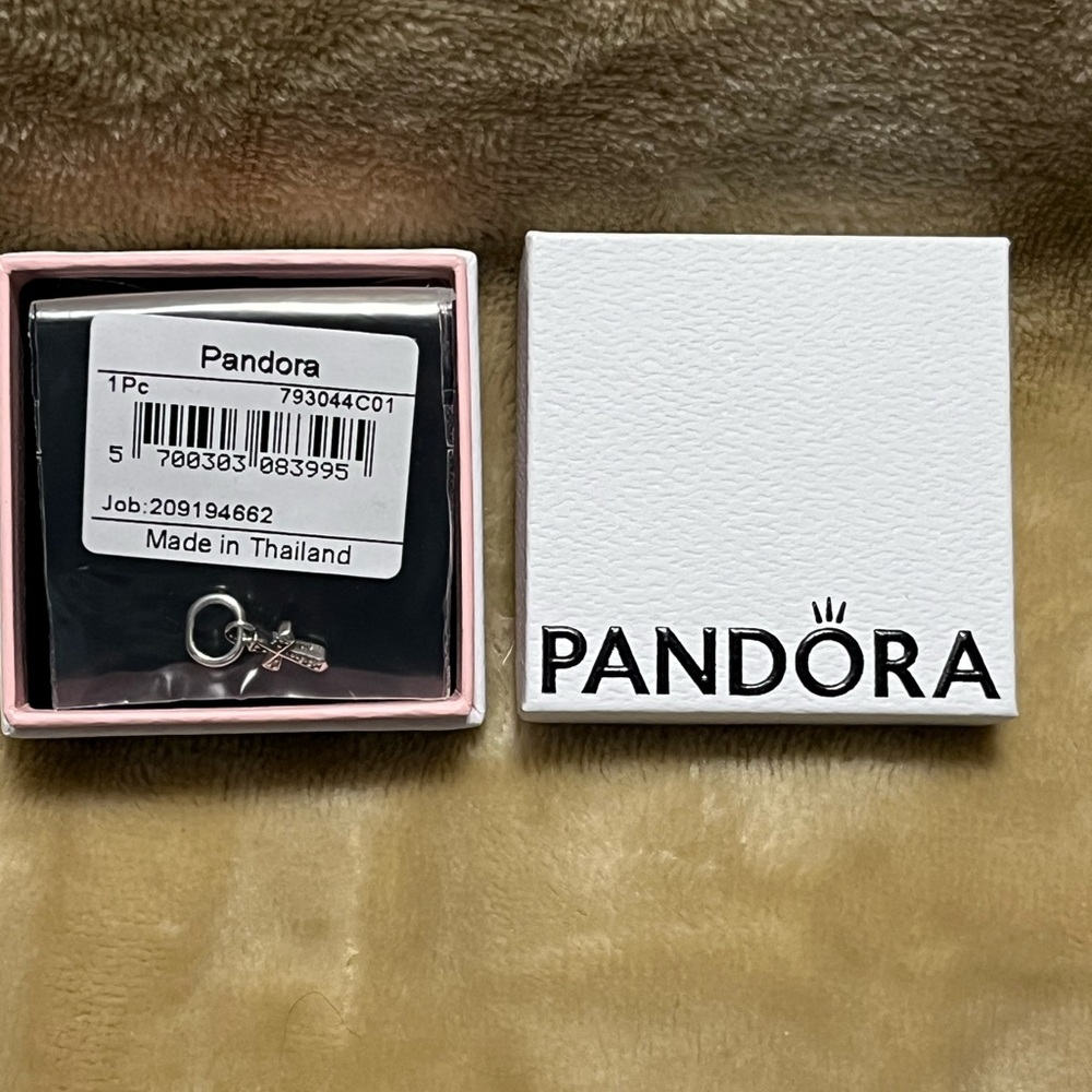 Pandora Silver Mini Cross Charm - Picture 3 of 4
